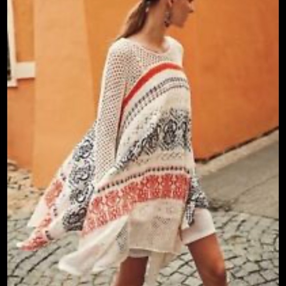 Anthro Sleeping on Snow Risen Sun crochet dress XS - Picture 2 of 13